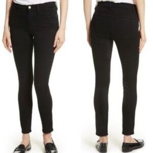 FRAME Le Skinny De Jeanne Film Noir High Rise Jean Size 26